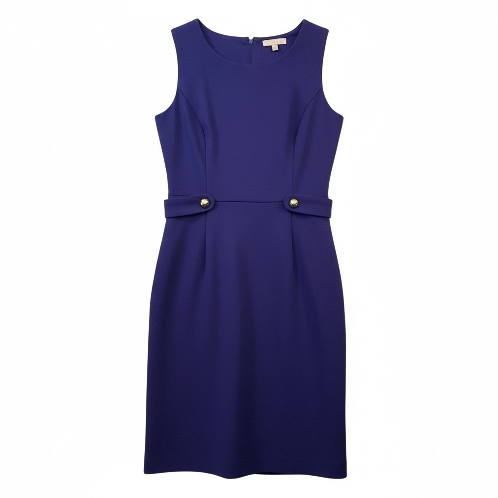 Banana Republic Royal Purple Shift Dress size 10
